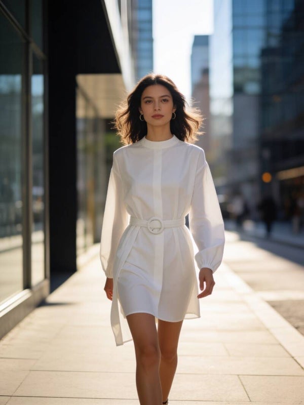 White kleedje