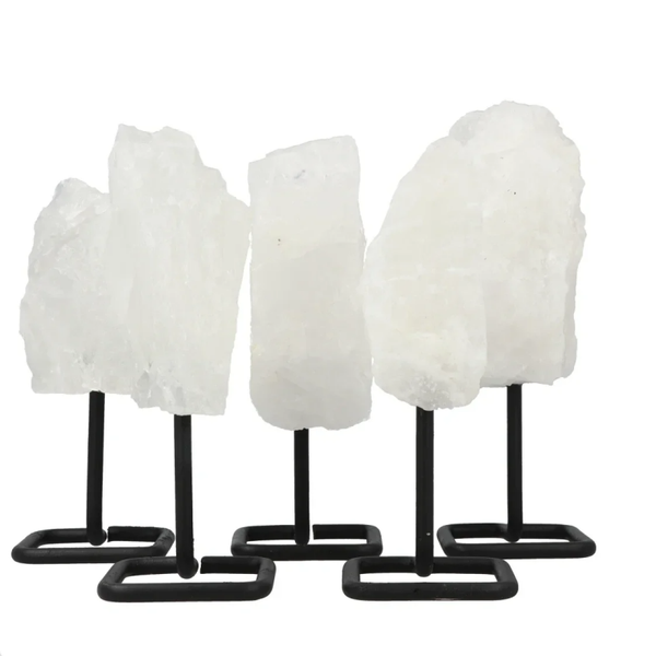 Bergkristal Ruw op Standaard