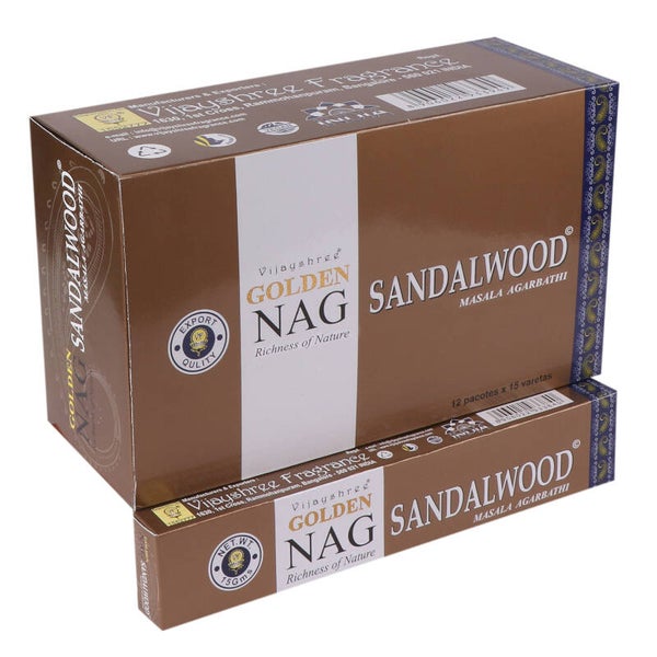 Golden Nag 15gr Wierook - Sandelhout