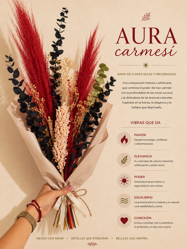 Aura carmesi