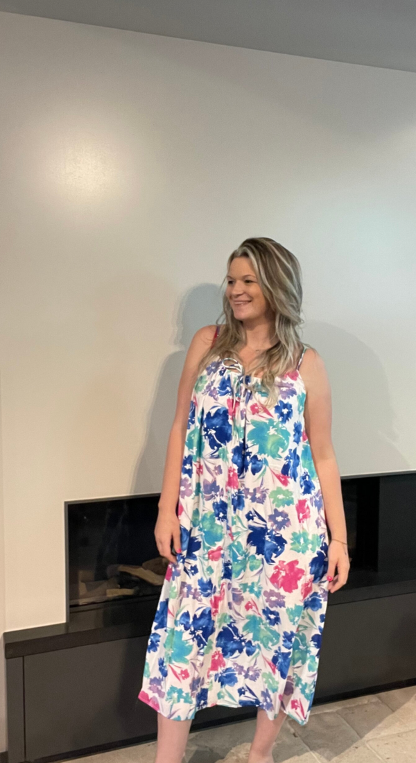 Zomerse bloemenjurk