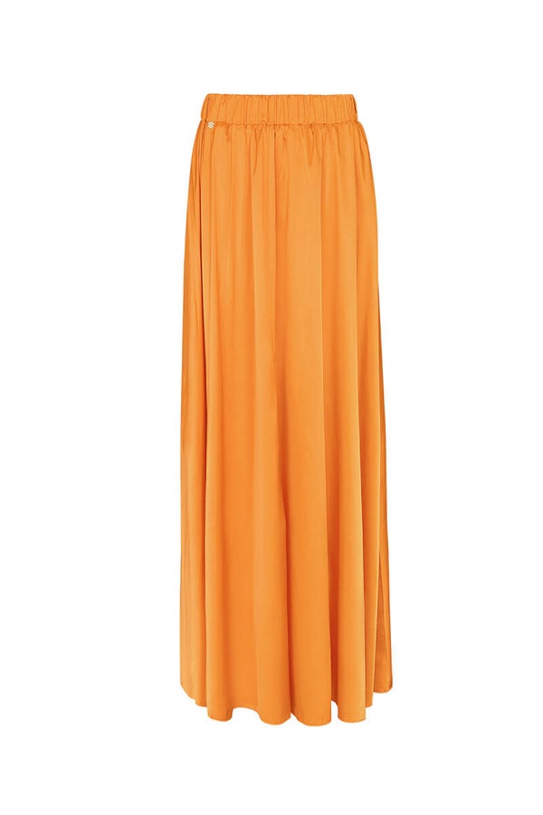 Maxi skirt orange