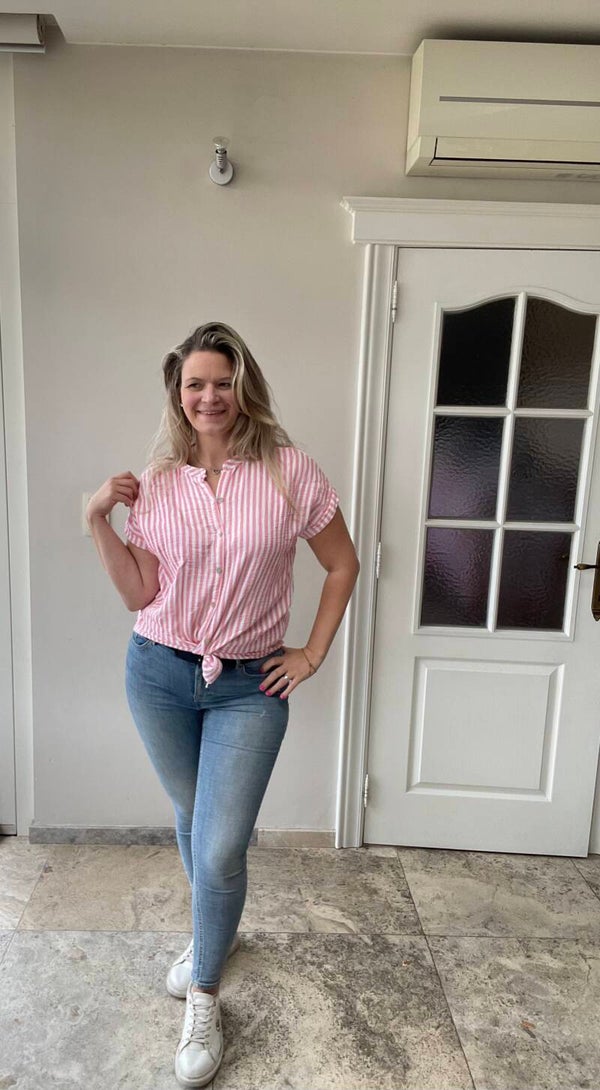 Blouses tetra fusia pink one  size