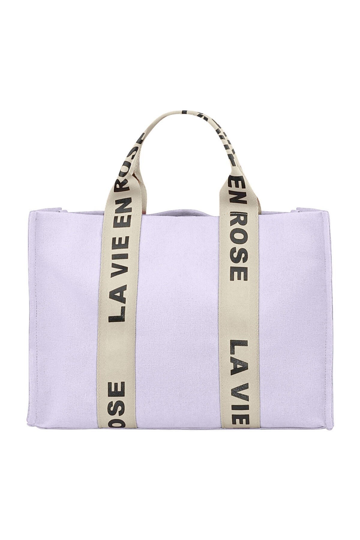 Lila la vie en roze shopper