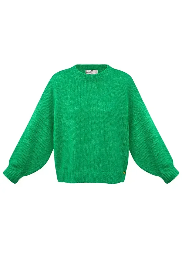 Sweater cozy green