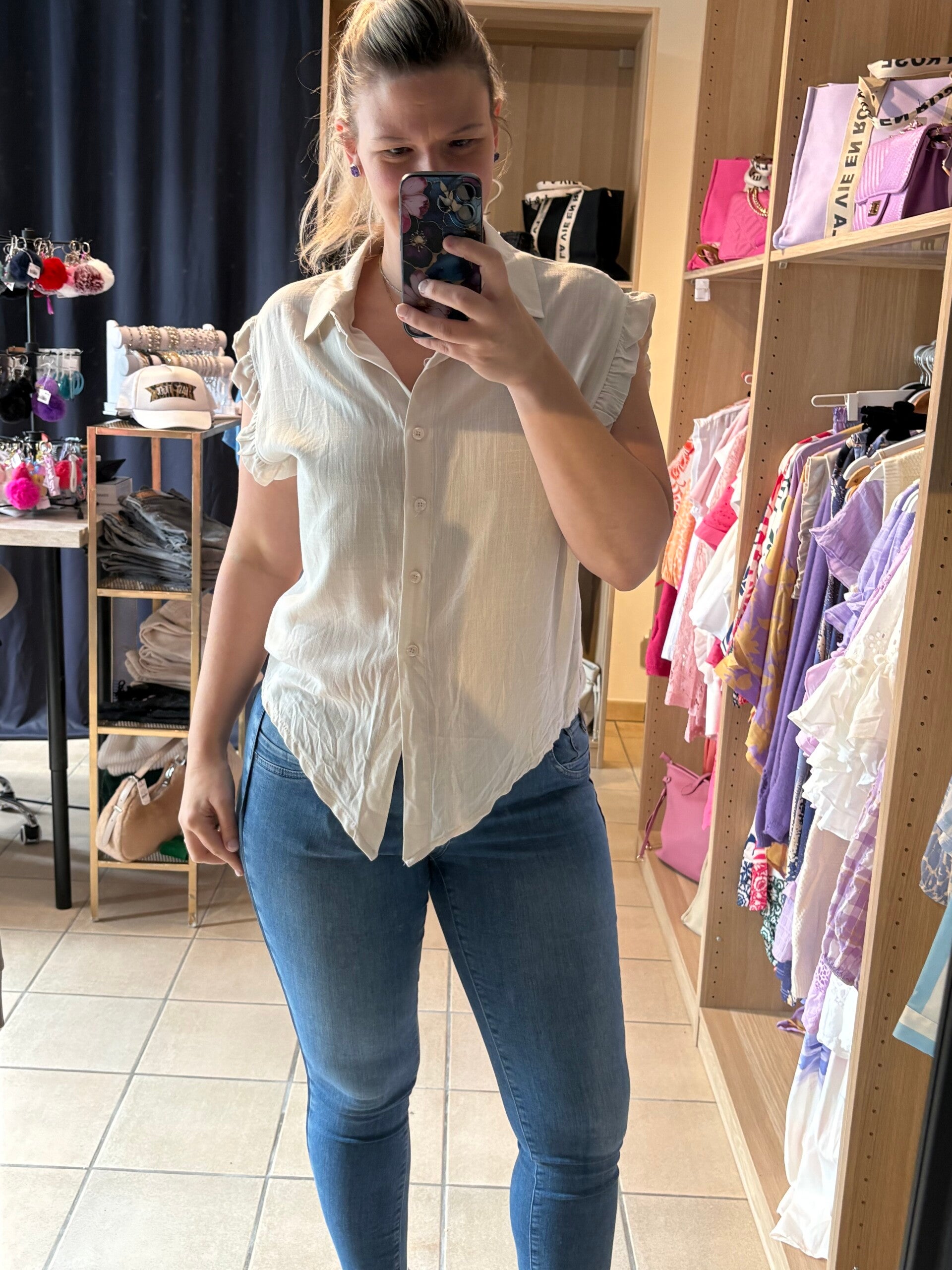 Trendy lady  zandbeige one size