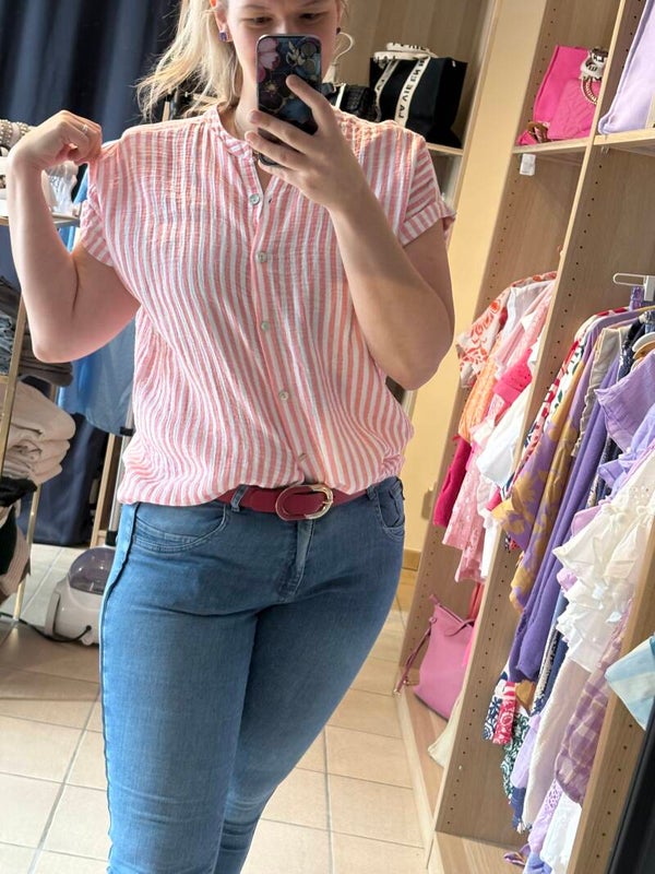 Blouses tetra koraal one  size