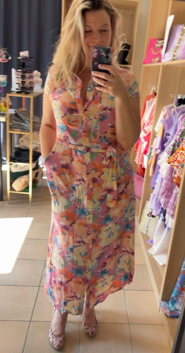 Dress roze