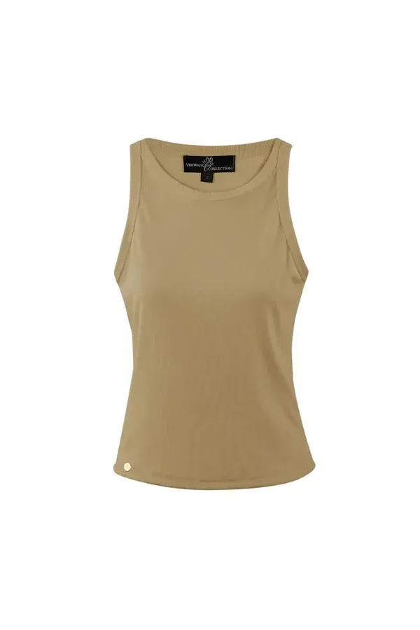 basic singlet beige