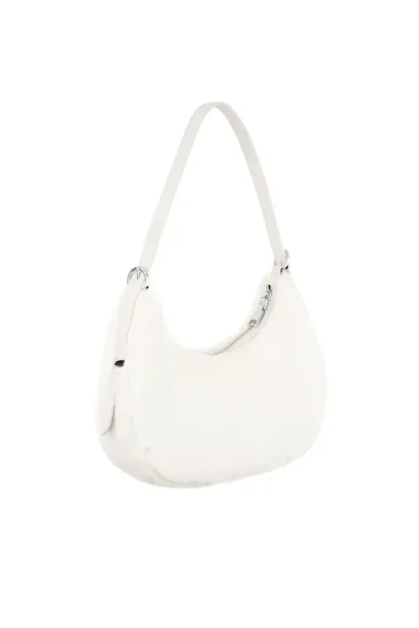 fluffy citty tas -wit