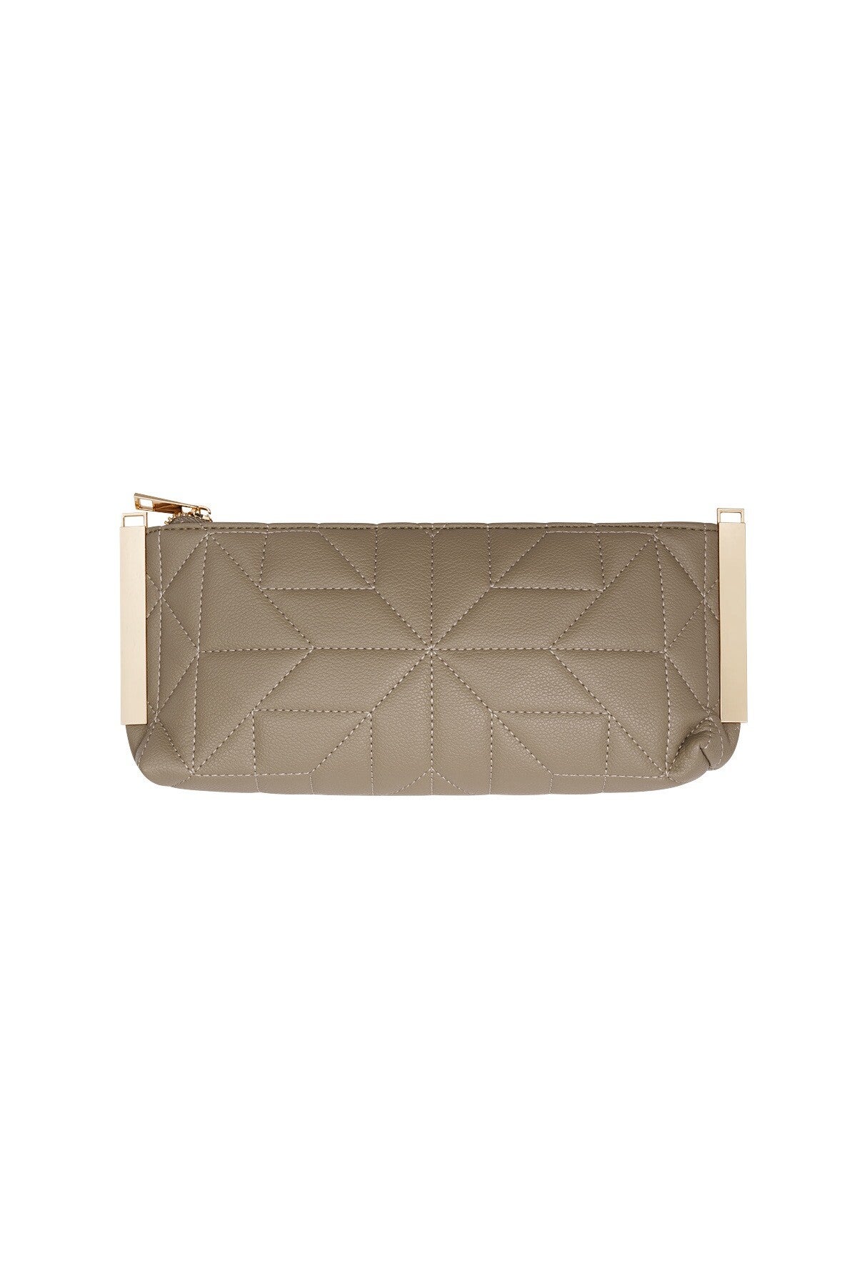 Clutch mat koper ( met lange strap)
