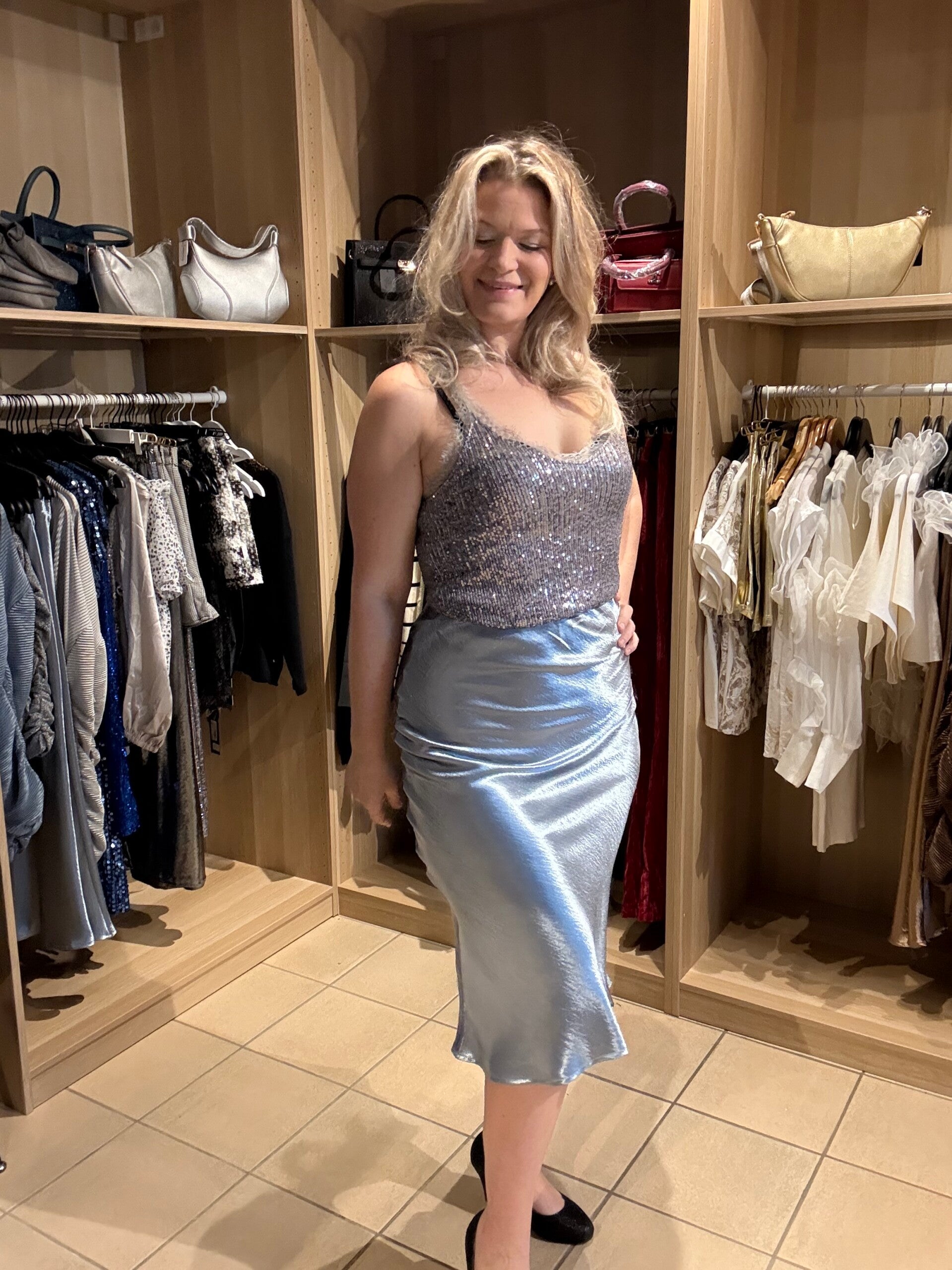 Glitter top one size