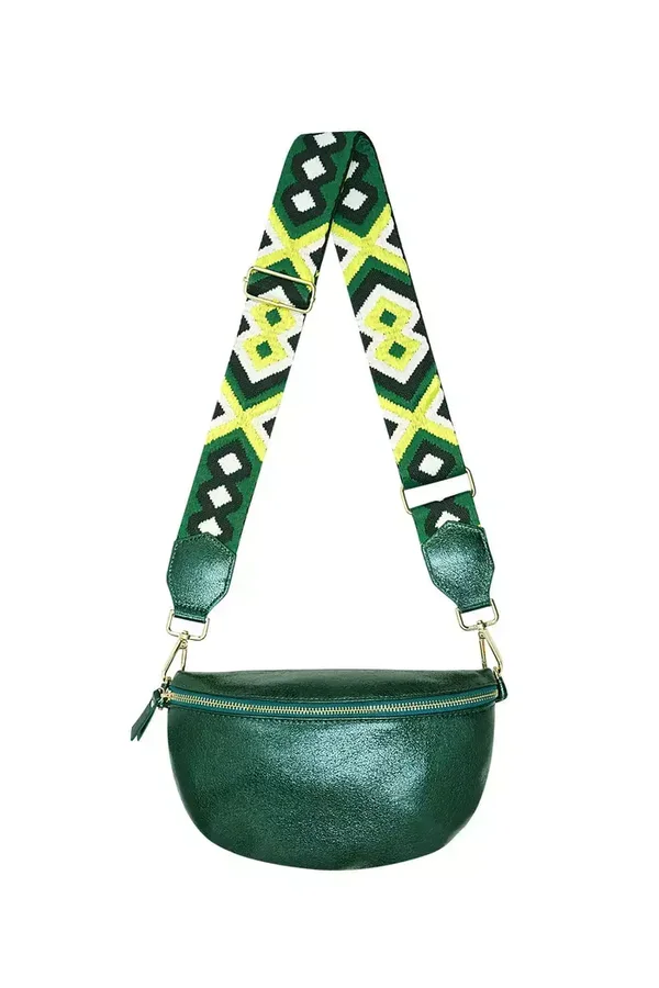 7023 Buideltas met gekleurde band groen