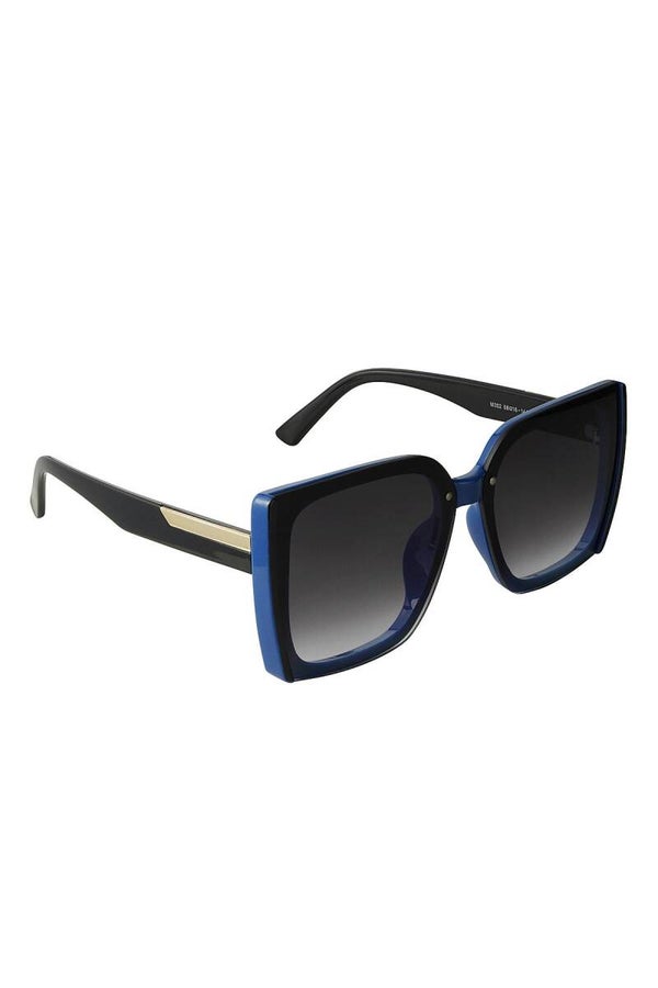 9094 Zonnebril elegant Blauw