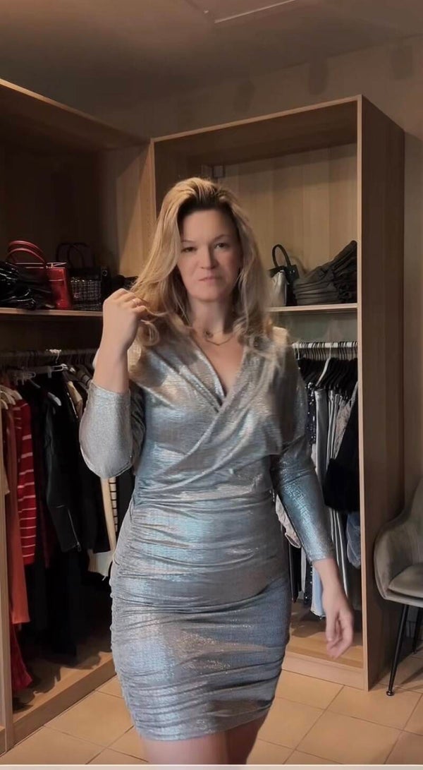 zilver dress