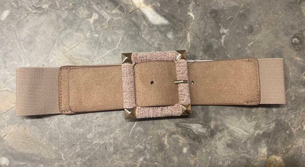 Teddy riem beige