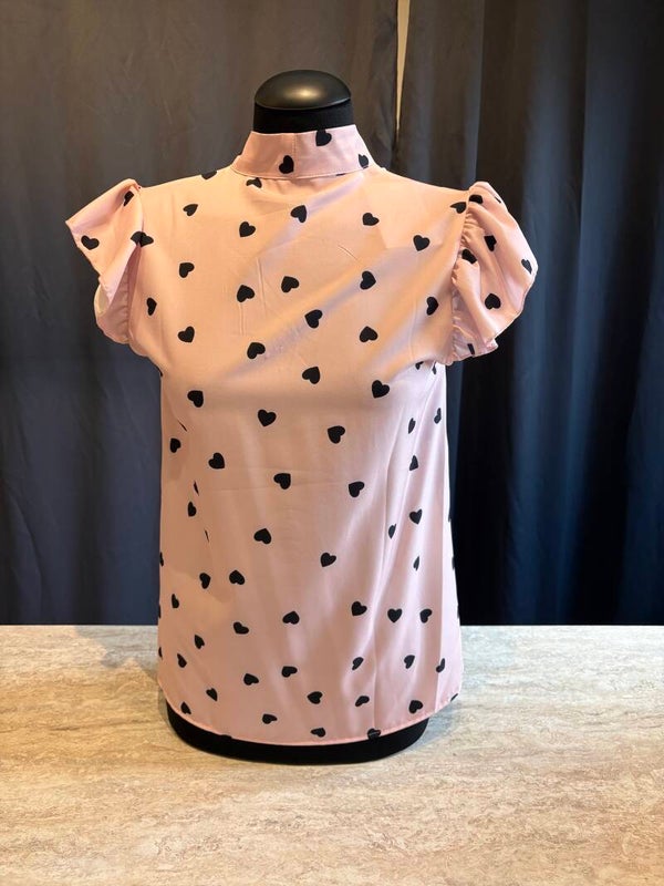 Silk  top  look hartje