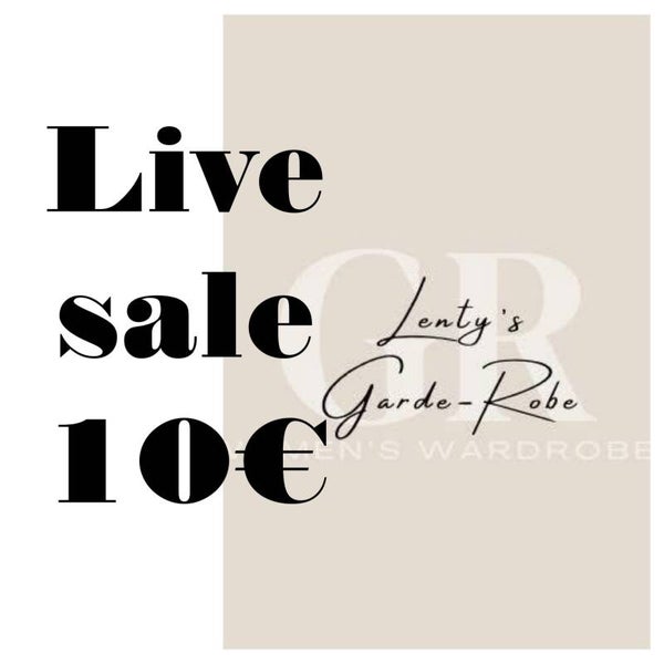 live sale10€