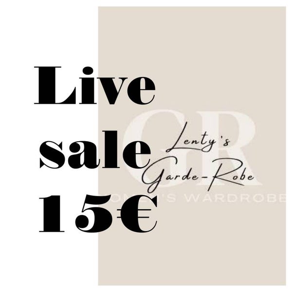 live sale 15€