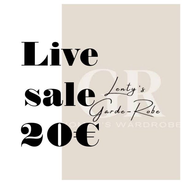live sale 20€