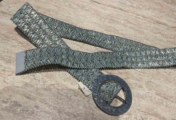 Riem tu blauw silver blauw