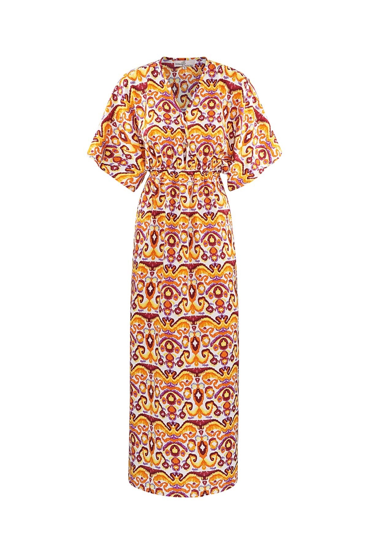 nina dress orange