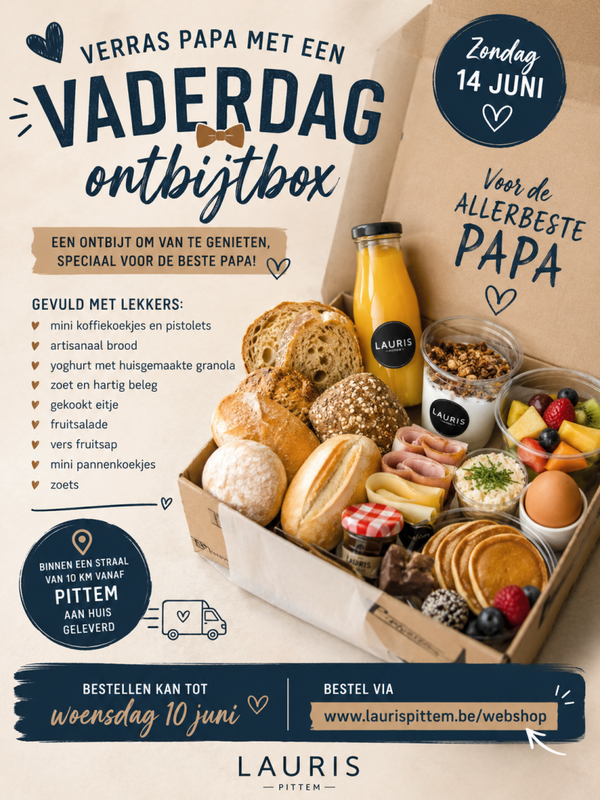 Vaderdag ontbijtbox