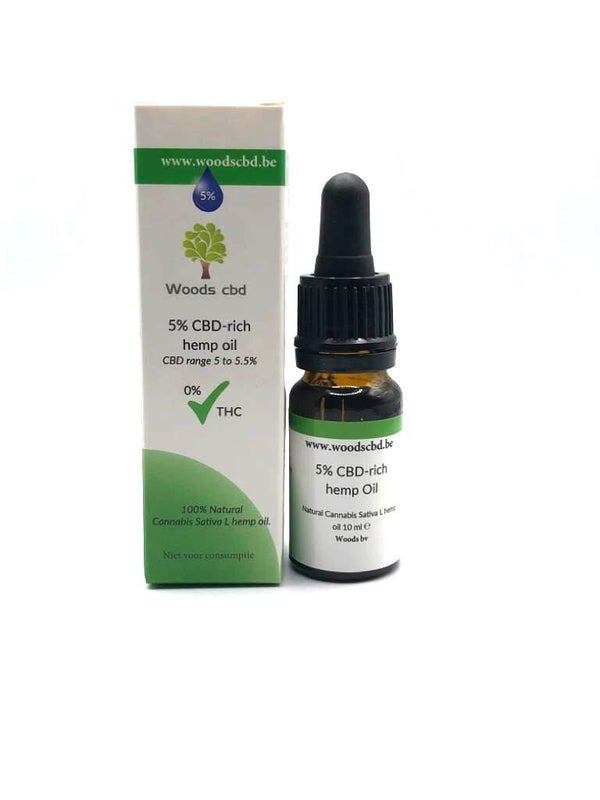 2 x 5% hemp olie