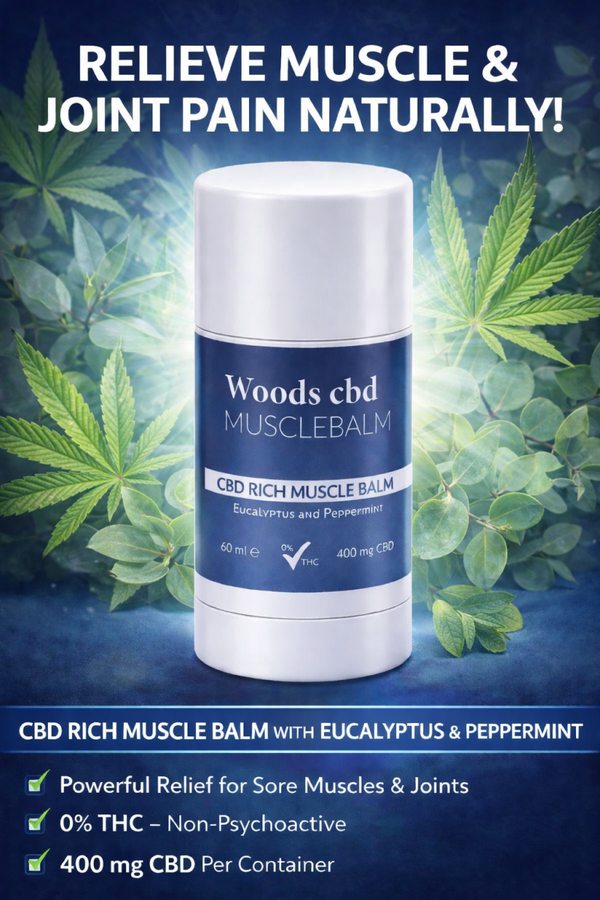 Woods cbd spierbalsem