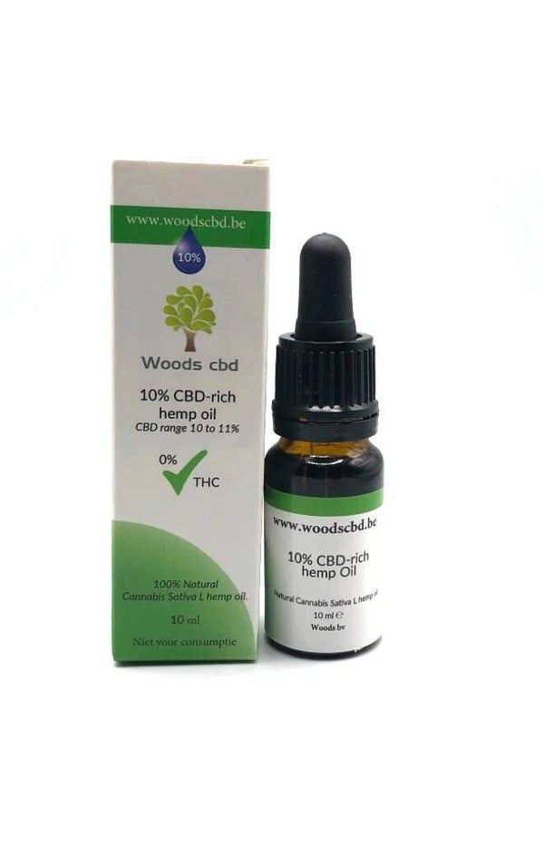 3 x 10% hemp olie