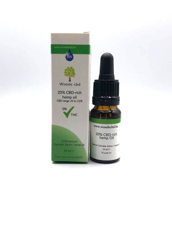 3 x 20% hemp olie