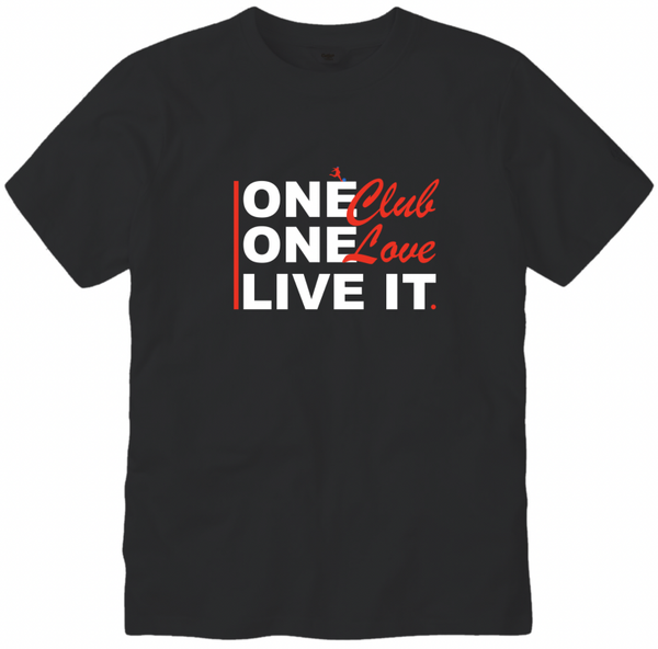 One Club, One Love, Live It (Black)