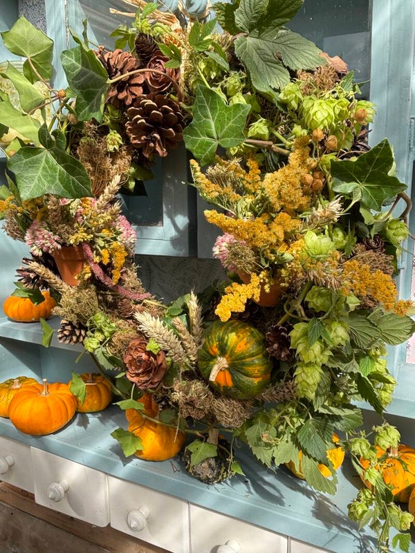 Herfstkrans hop