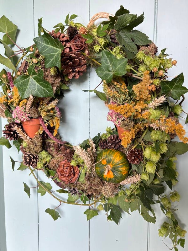 Deurkrans herfst
