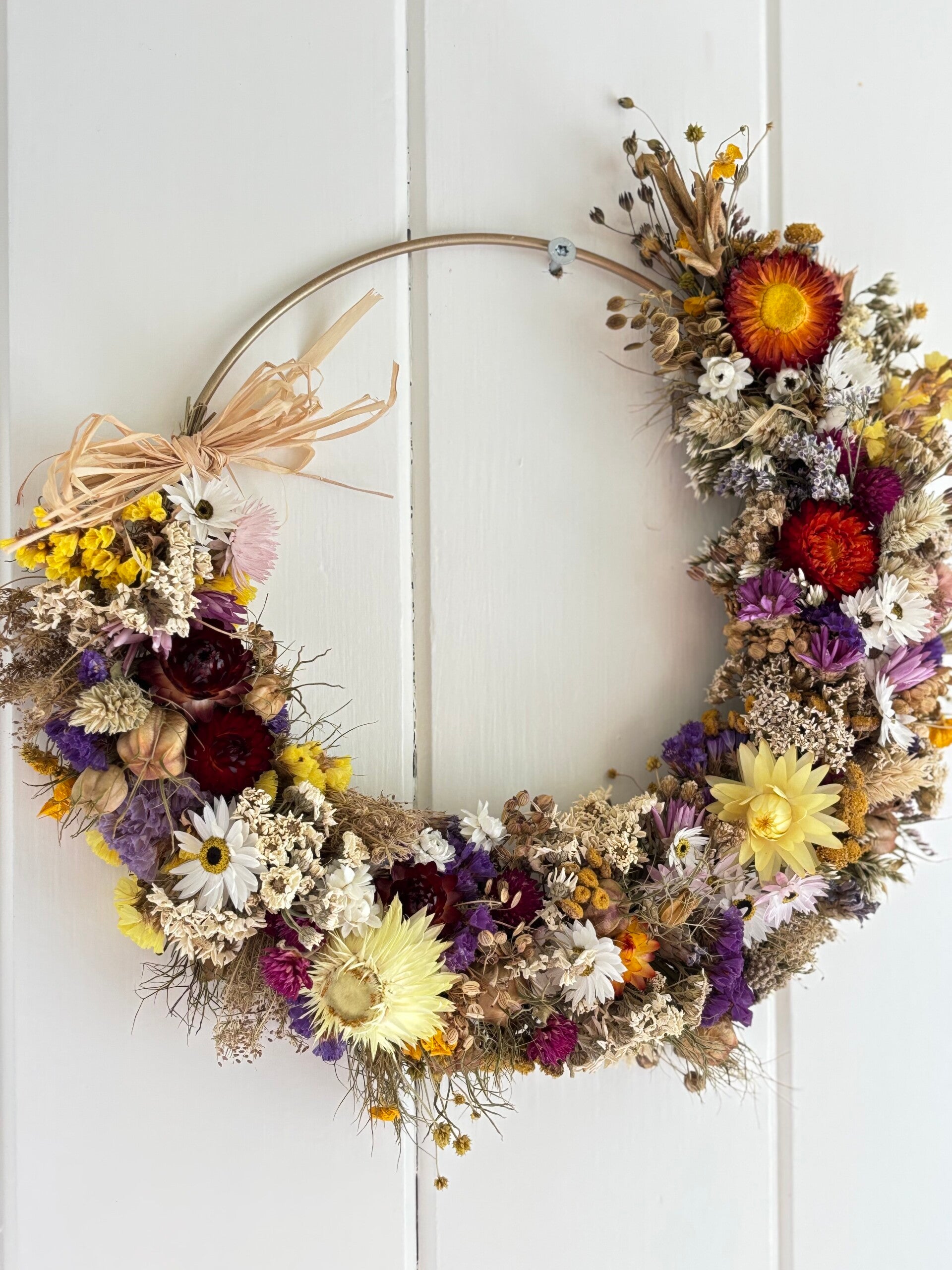 Droogbloemenkransje