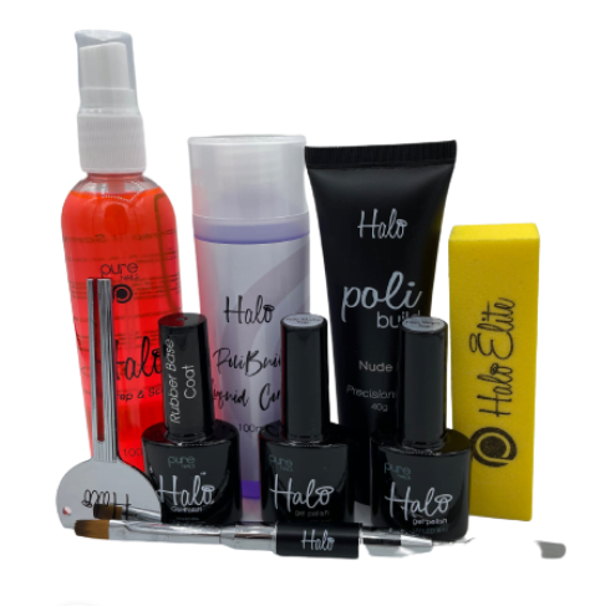 Halo Polibuild Pedicure Start Set