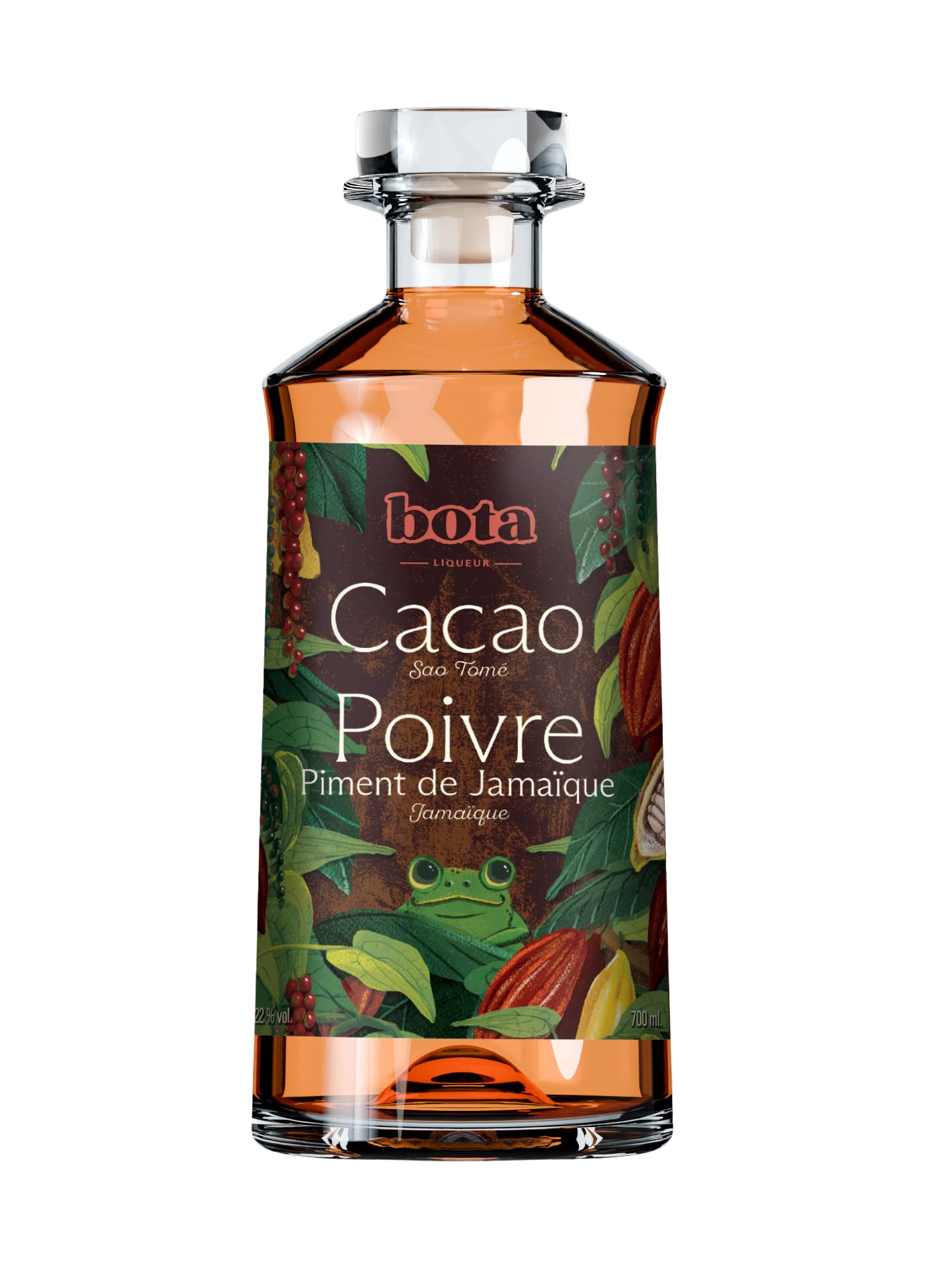 Liqueur Cacao et Poivre Piment