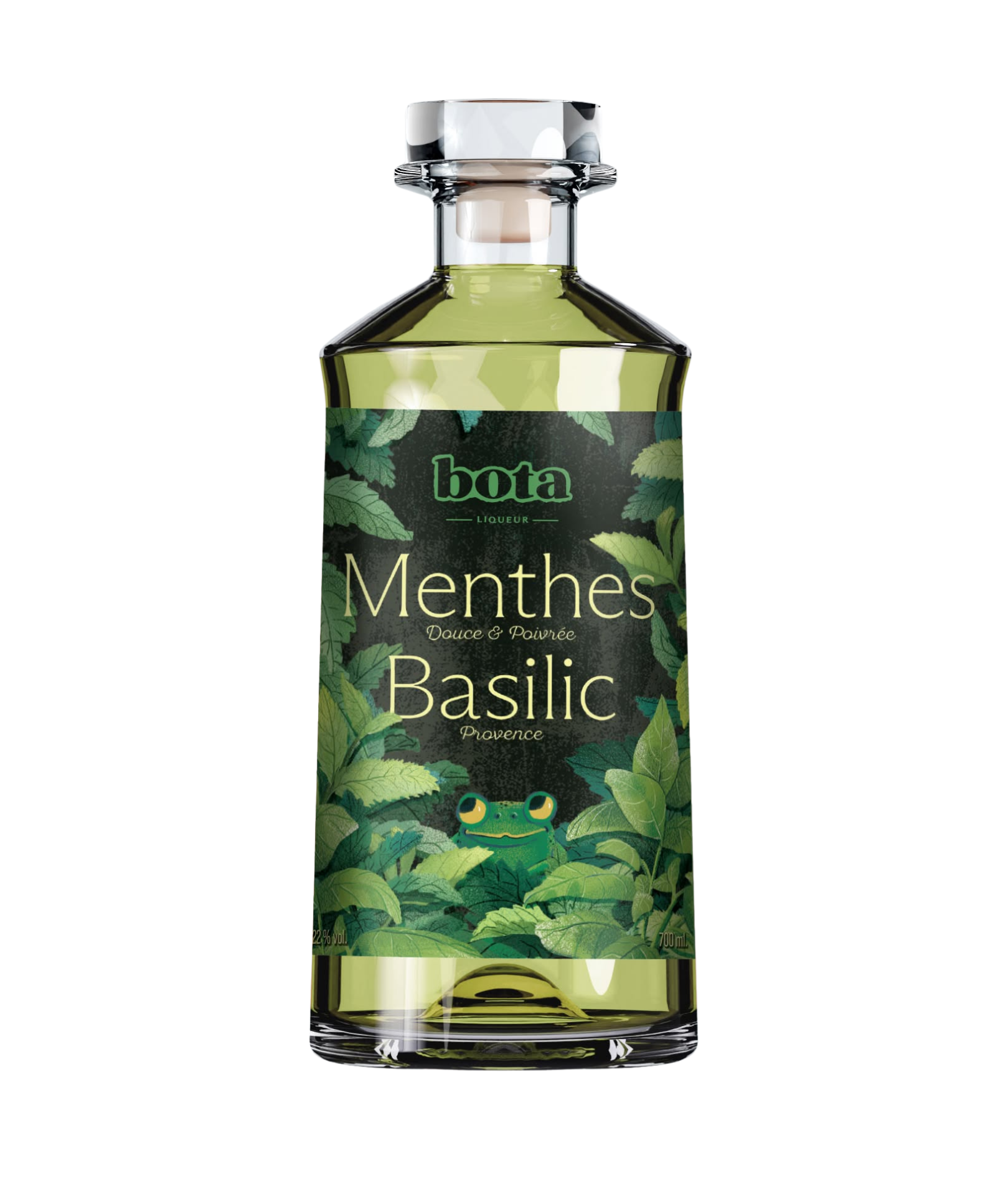 Liqueur triple Menthe et Basilic