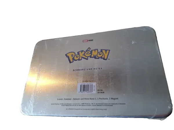 Pokemon Steelbox Collection Schwarz und Weiss Panini Manga rarität