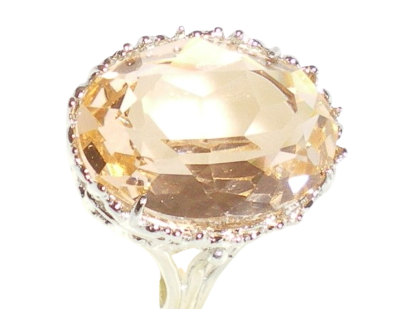 Bague Swarovski Light Peach