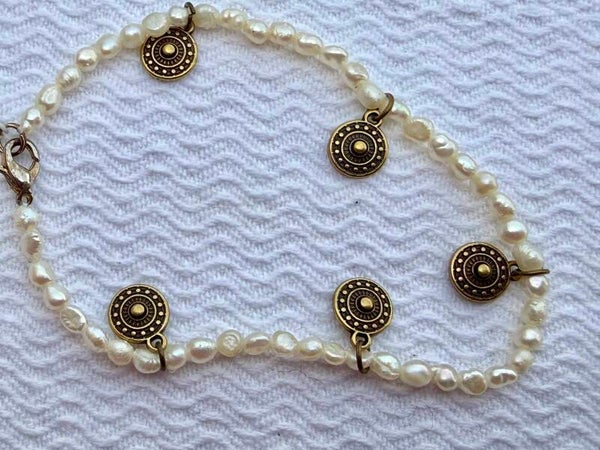 Bracelets perles d'eau douce