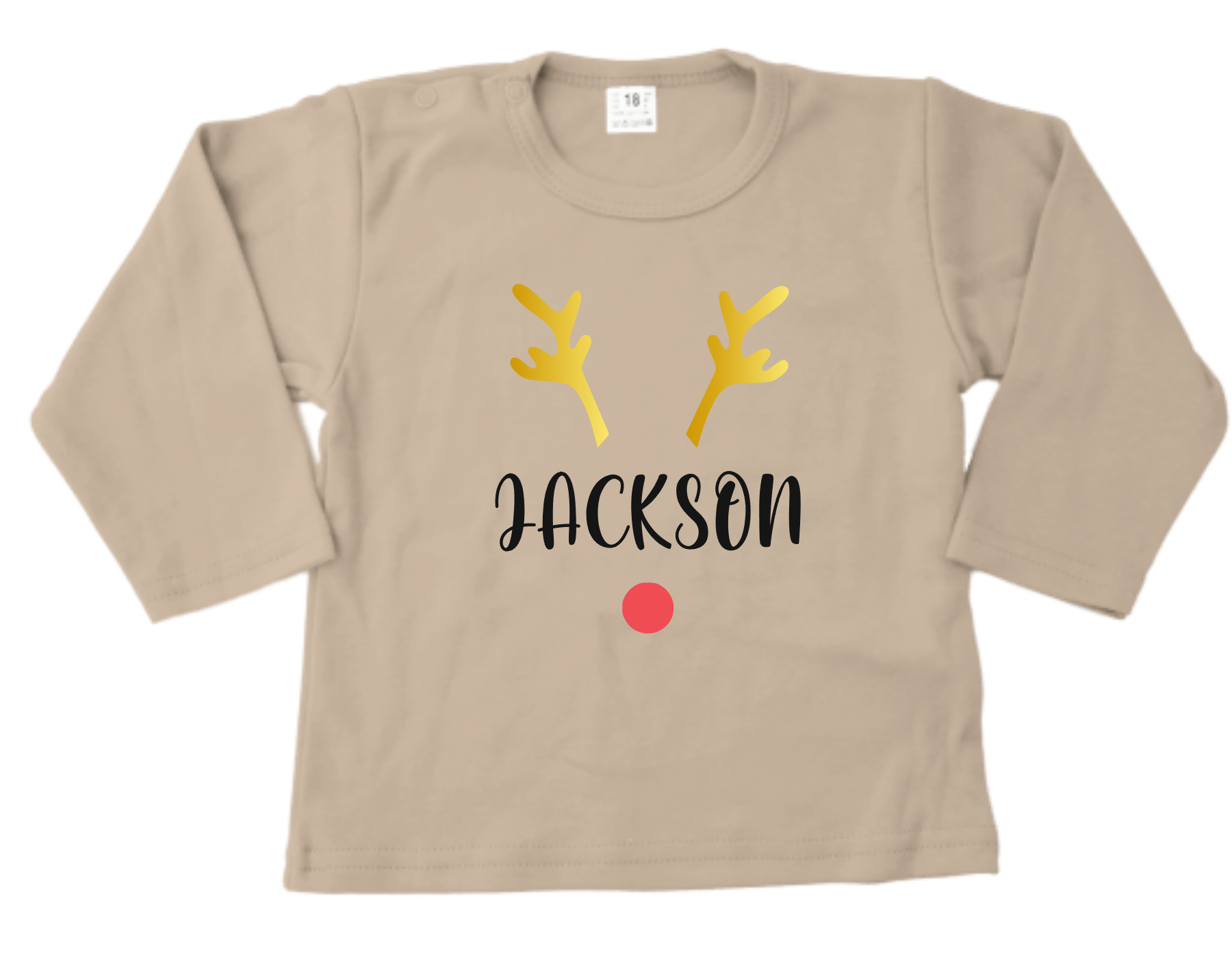 KERSTMIS Shirt met naam