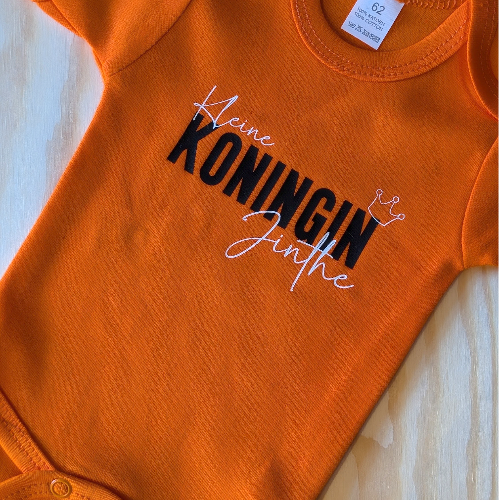 KONINGSDAG Romper | kleine koning/koningin
