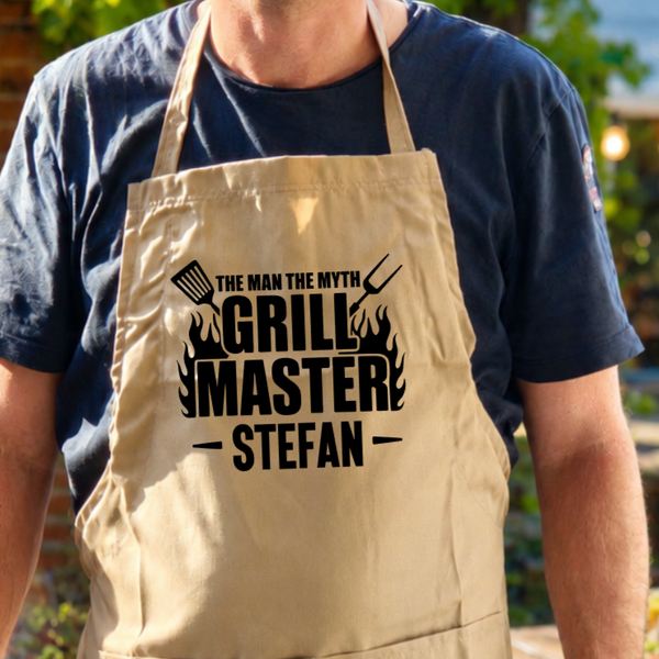 SCHORT | Grill Master met naam