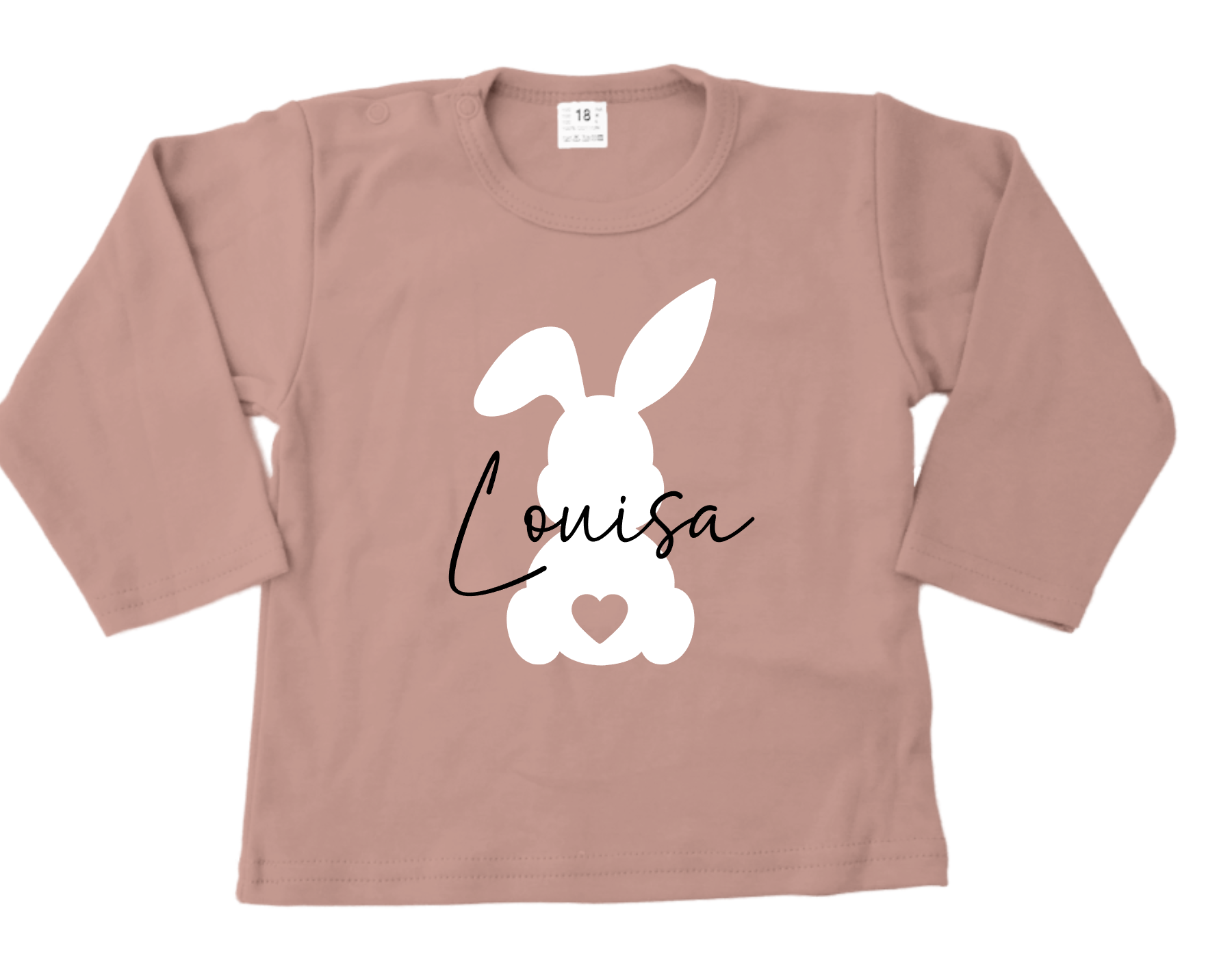 Paas T-shirt met naam gepersonaliseerd