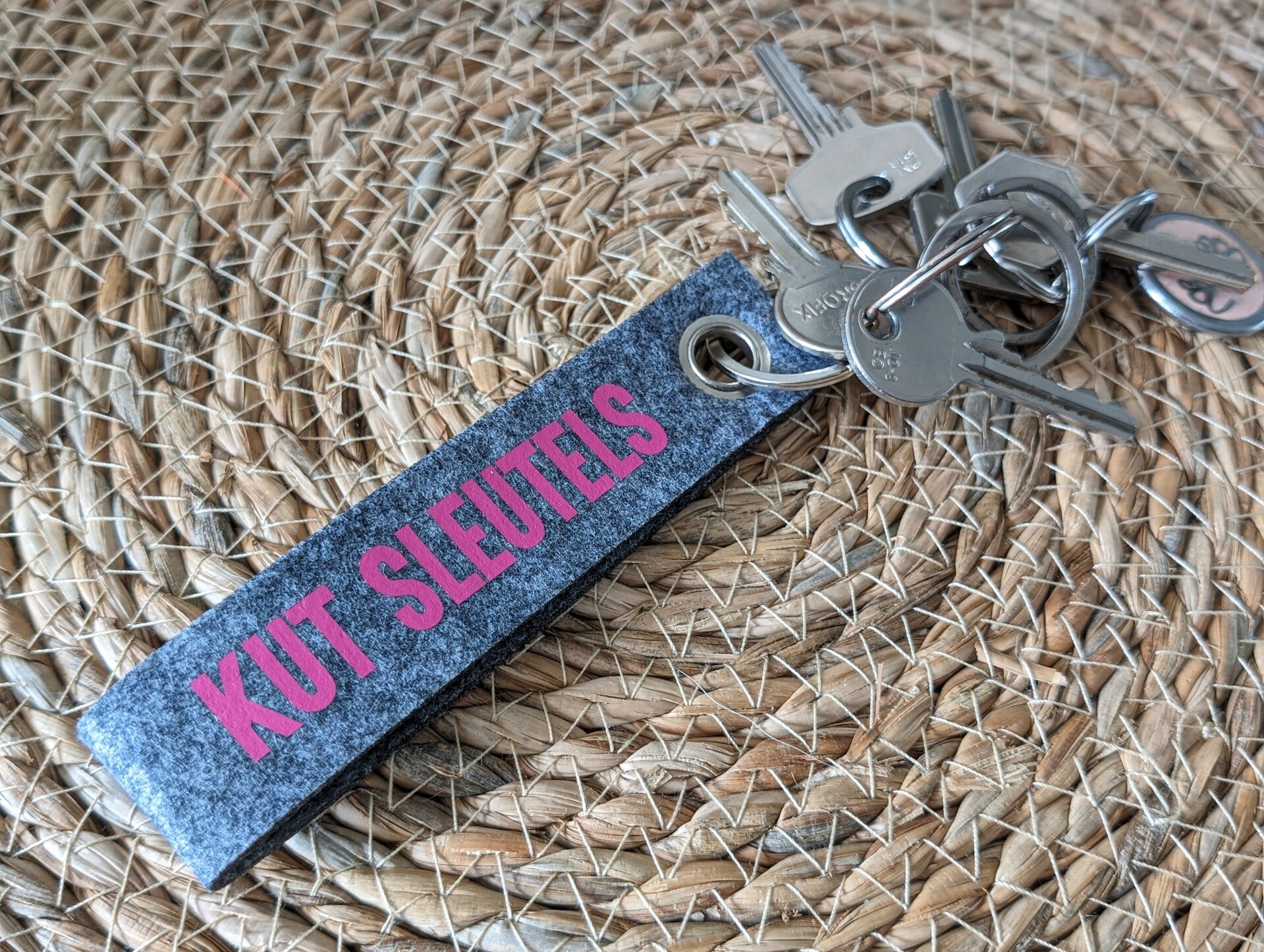 Sleutelhanger - kut/k*t sleutels