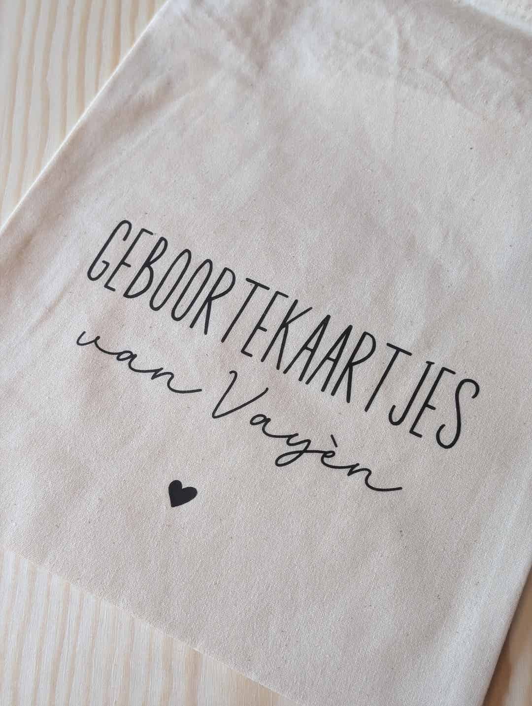 BEWAARZAK - Geboortekaartjes