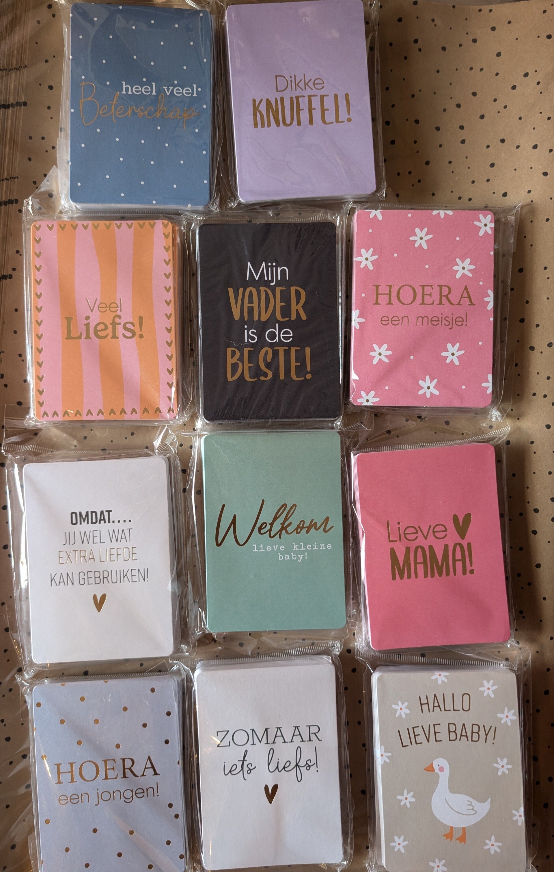 MINI Kaartje a7 | Diverse teksten