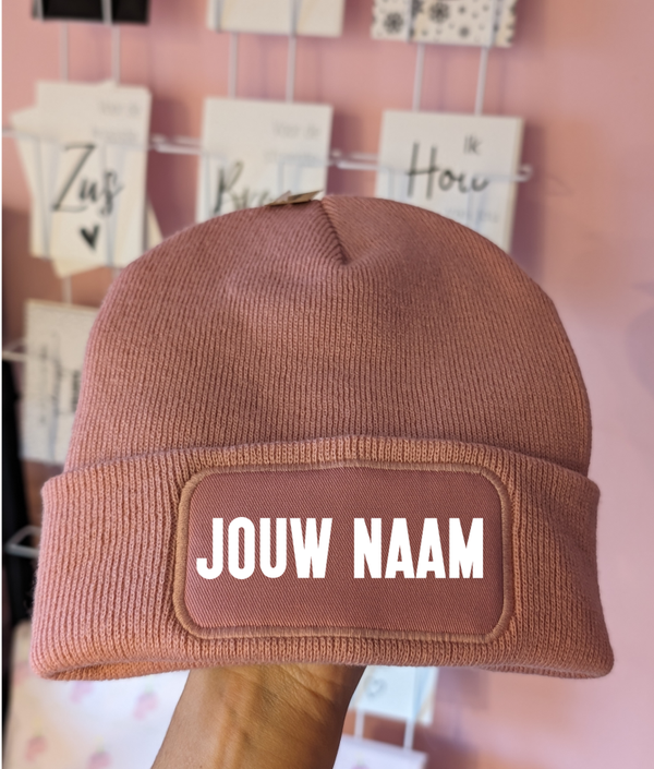 BEANIE - Jouw naam