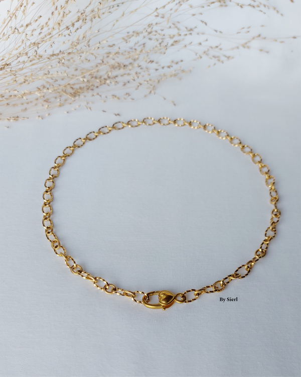 Ketting Multi Shell goud